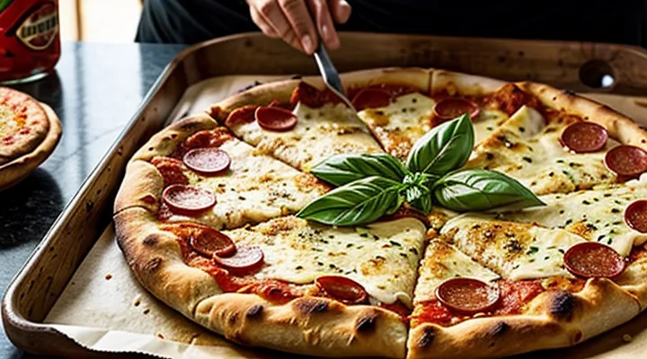 Как приготовить пиццу пепперони?