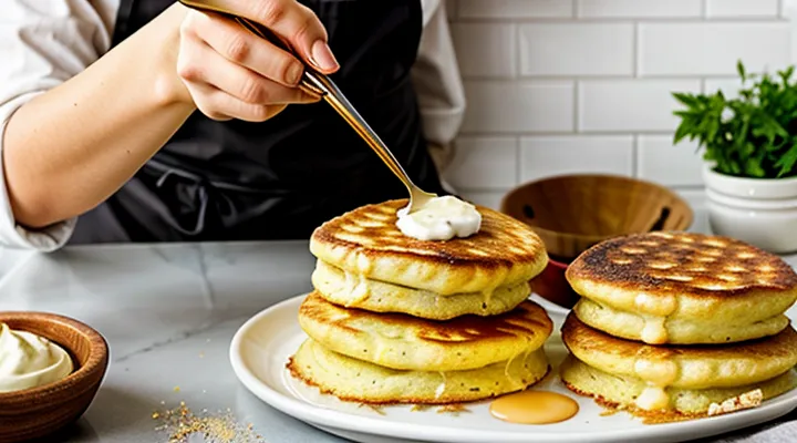 Как приготовить пышные оладьи на кефире?