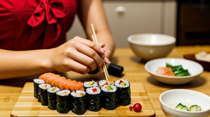 Как приготовить роллы в домашних условиях пошагово?