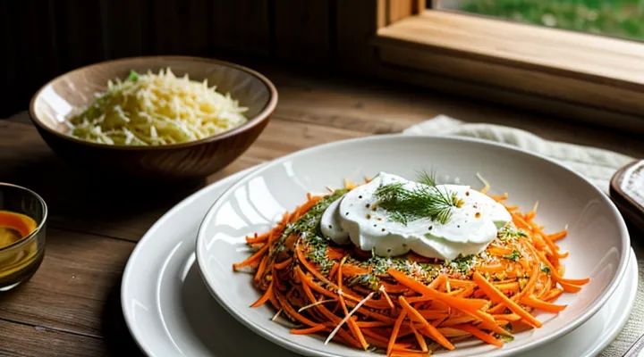Как приготовить салат с капустой и морковью как в столовой?