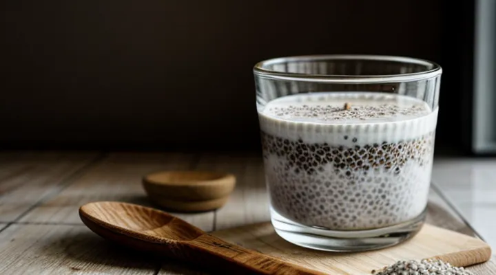 Как приготовить семена чиа с кефиром?
