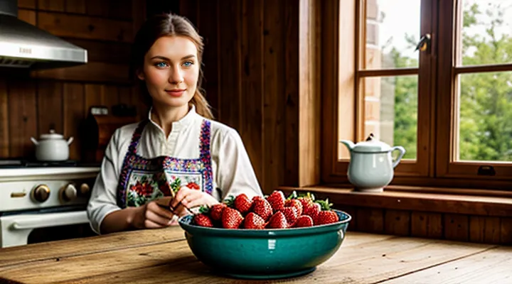 Как приготовить варенье из клубники?