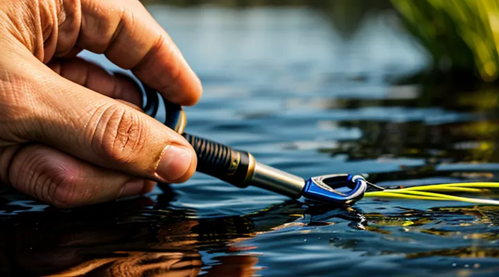 Как привязать поводок к основной леске на удочке с поплавком?