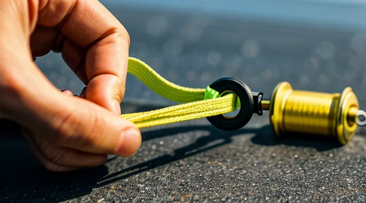 Как привязать поводок к шнуру на спиннинге?