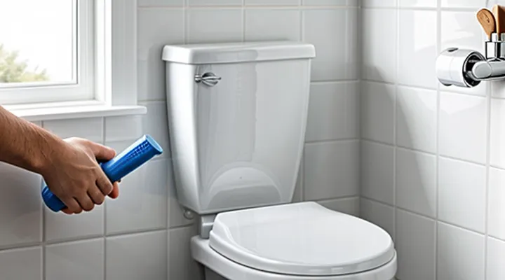 Как прочистить унитаз, если он забился, и вода не уходит?