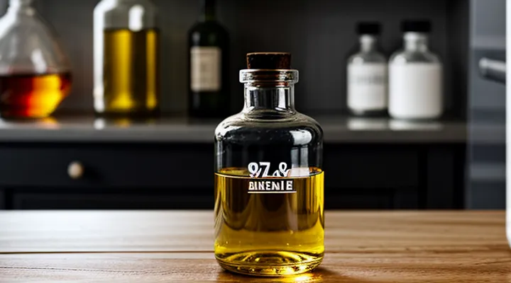 Как разбавить уксус с 70% до 9%?