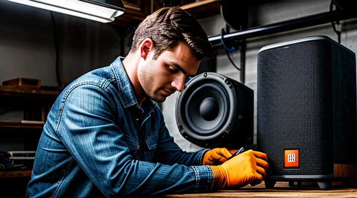 Как разобрать колонку JBL?