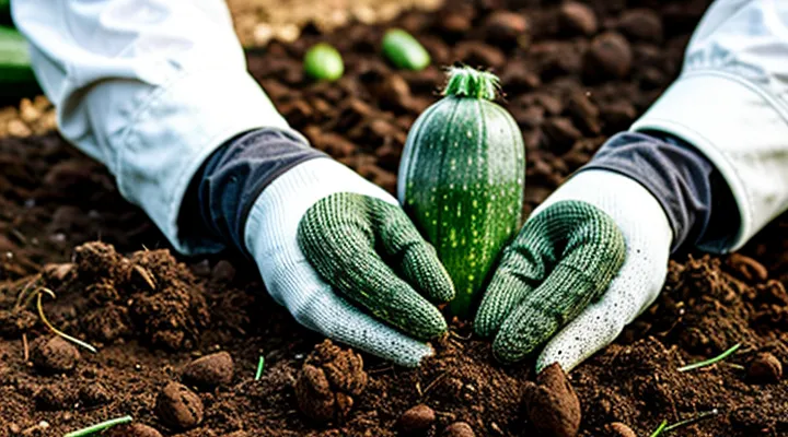 Как сажать кабачки в открытый грунт семенами?
