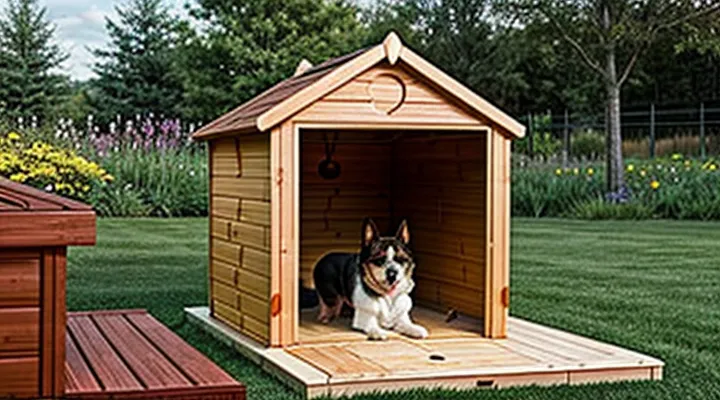Как сделать будку для собаки своими руками?