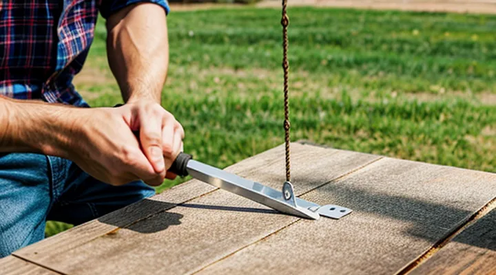 Как сделать качели из металла своими руками?