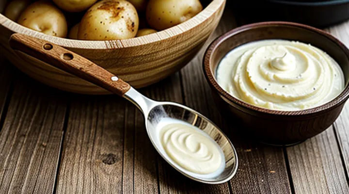 Как сделать картофельное пюре с молоком?