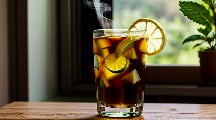 Как сделать холодный чай в домашних условиях?