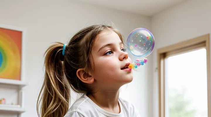 Как сделать мыльные пузыри дома своими руками для детей?