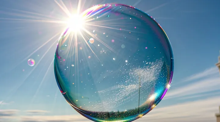 Как сделать раствор для мыльных пузырей в домашних условиях?