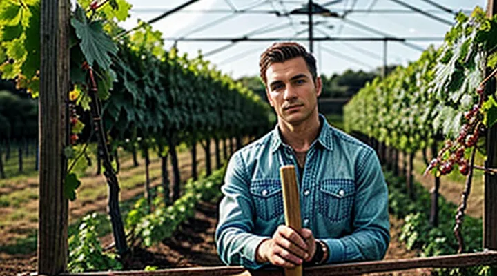 Как сделать шпалеру для винограда своими руками?