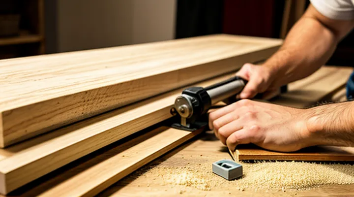 Как сделать стол своими руками из досок?