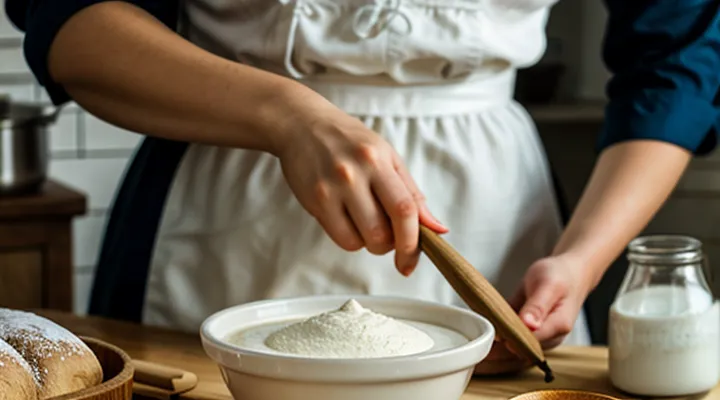 Как сделать тесто как пух на кефире?