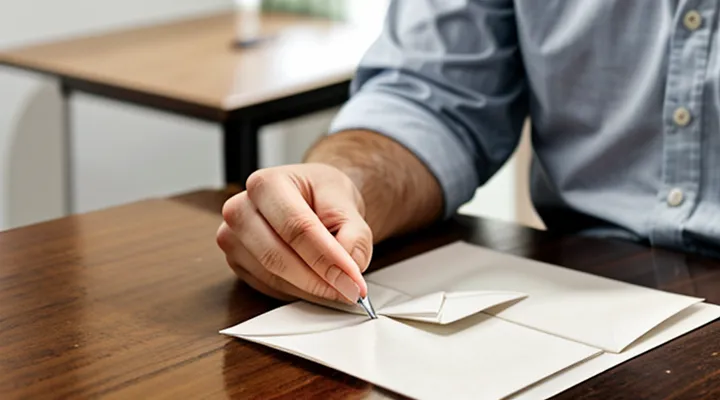 Как сложить конверт?