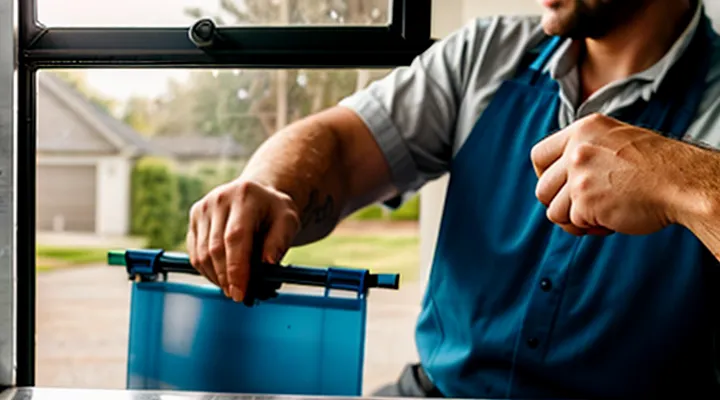 Как снять пластиковое окно с петель?