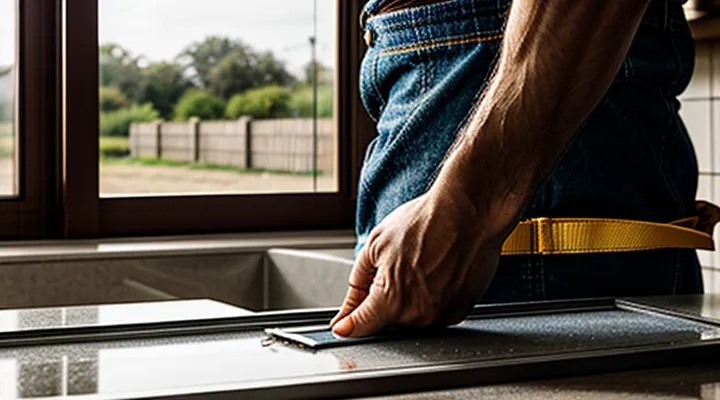 Как снять стеклопакет с пластикового окна?