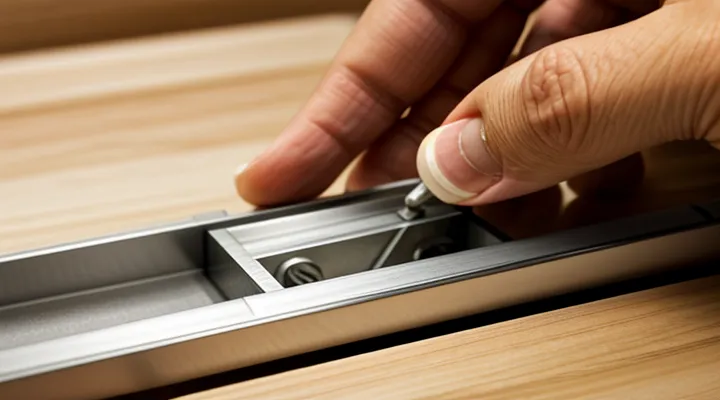 Как снять ящик с направляющих с доводчиком?