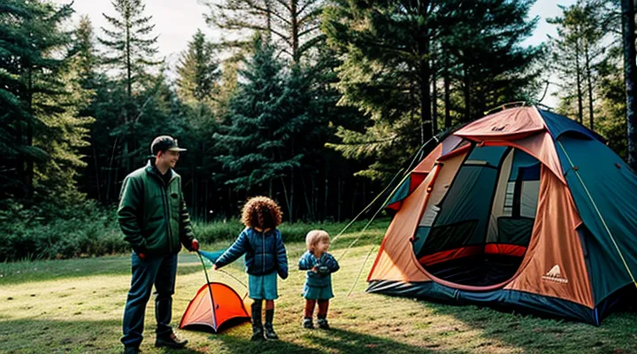 Как собрать автоматическую палатку?