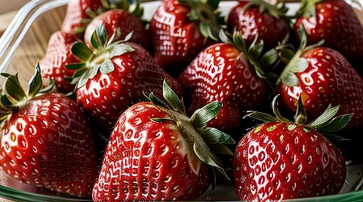 Как сохранить клубнику в свежем виде несколько дней в холодильнике?