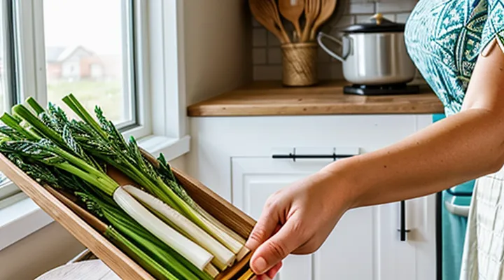 Как сохранить зелёный лук на зиму в домашних условиях?