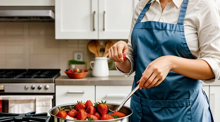 Как сварить варенье из клубники с целыми ягодами?