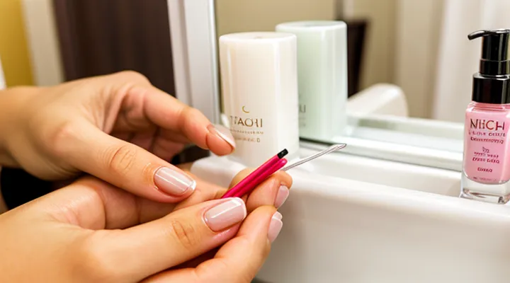 Как убрать кутикулу в домашних условиях?