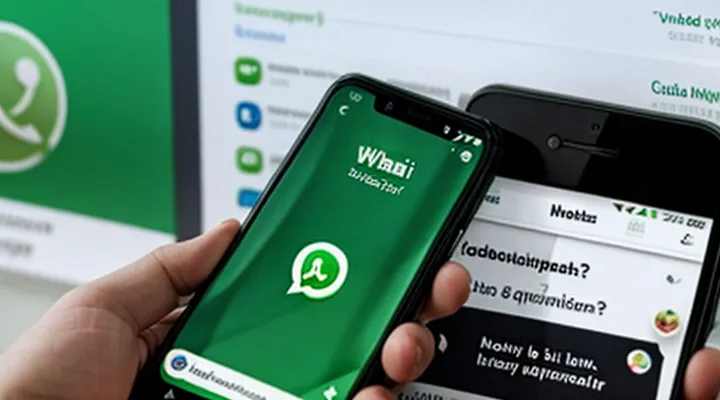 Как удалить сообщение в WhatsApp?