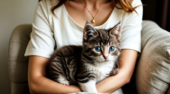 Как ухаживать за котенком?