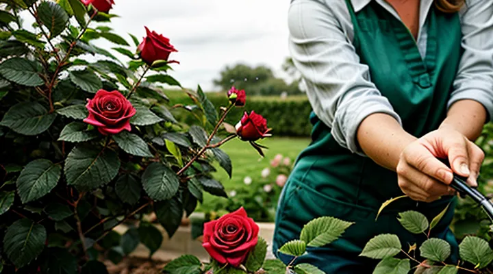 Как ухаживать за садовыми розами?