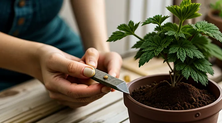 Как укоренить герань?