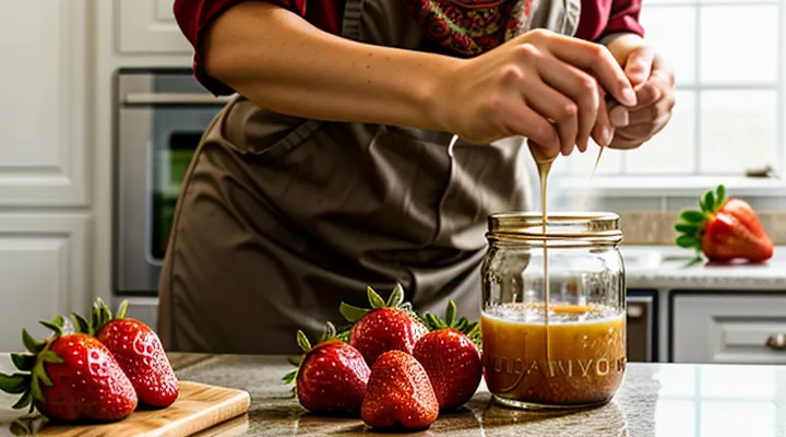 Как варить компот из клубники на зиму на 3 литра?