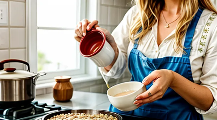 Как варить овсяную кашу на молоке в кастрюле?