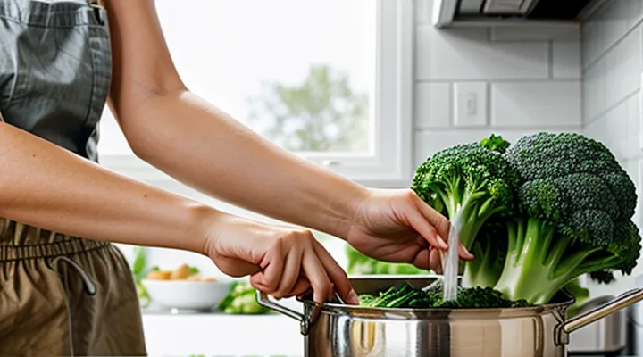 Как варить свежую цветную капусту в кастрюле?