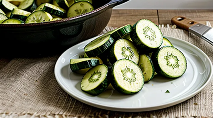 Как вкусно пожарить кабачки на сковороде кружочками?