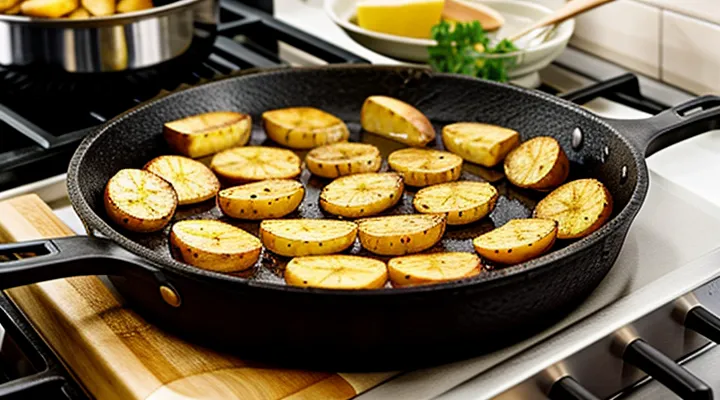 Как вкусно пожарить картошку на сковороде с хрустящей корочкой?