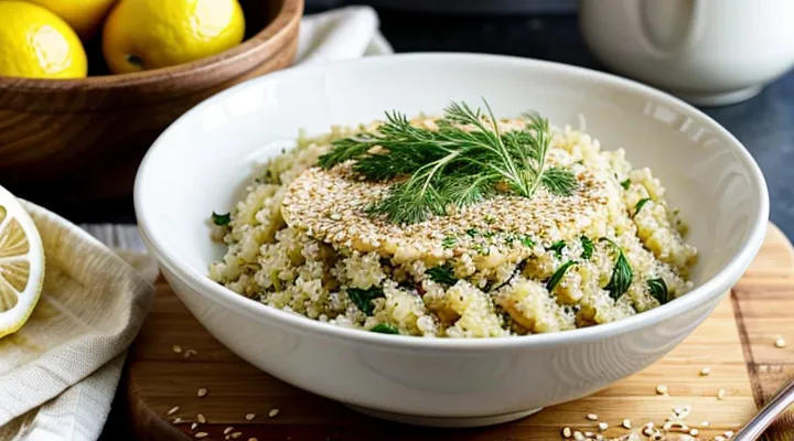 Как вкусно приготовить киноа в качестве гарнира?