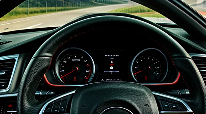 Как влияет длительный разгон транспортного средства с включенной первой передачей на расход топлива?