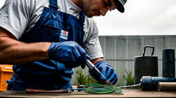 Как вставить леску в триммер бензиновый в катушку?