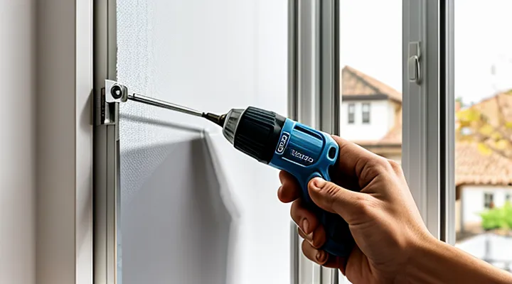 Как вставить москитную сетку в пластиковое окно?