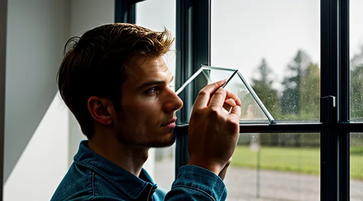 Как вставить сетку в пластиковое окно?