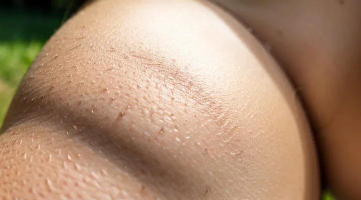 Как выглядит аллергия на укусы комаров?