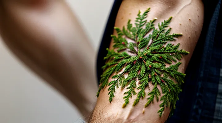 Как выглядит лишай у человека на теле?