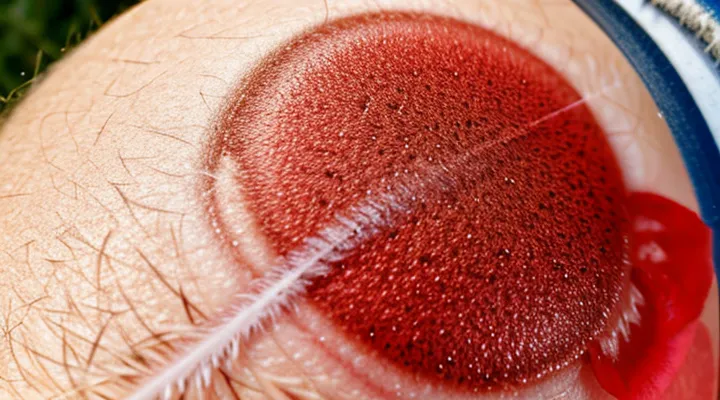 Как выглядит укус клеща на теле человека после его удаления?