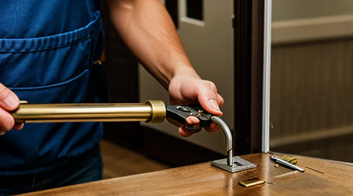 Как вытащить сломанный ключ из замочной скважины?