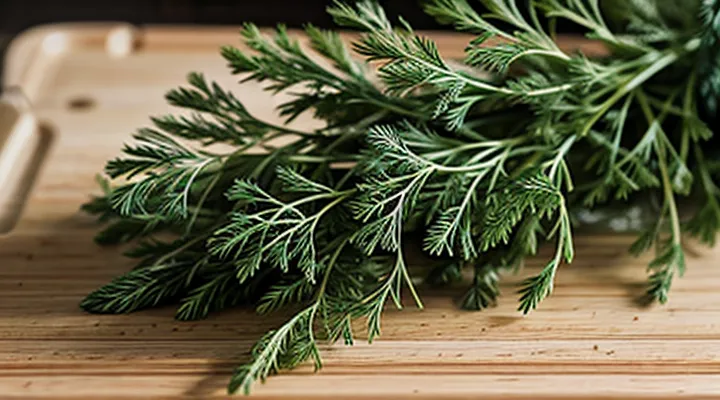 Как заморозить укроп?