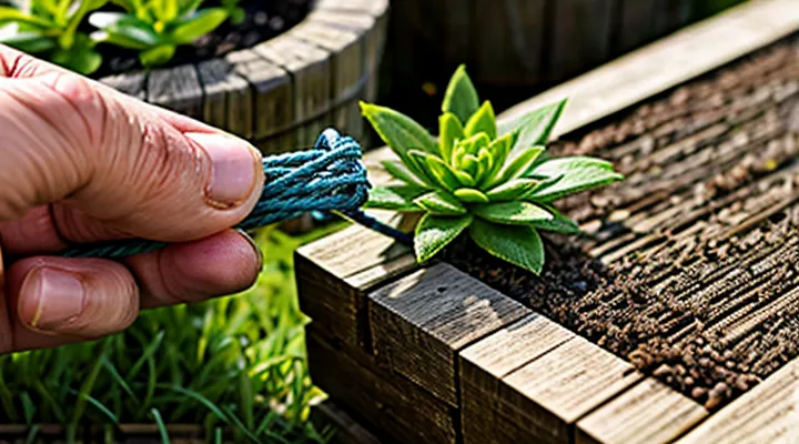 Как заправить ленту в тапенер для подвязки растений?